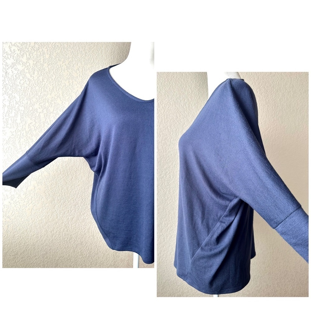Nwt Market & Spruce Liraven V Neck Dolman Knit Top - Petite Xs — image 2 of 4